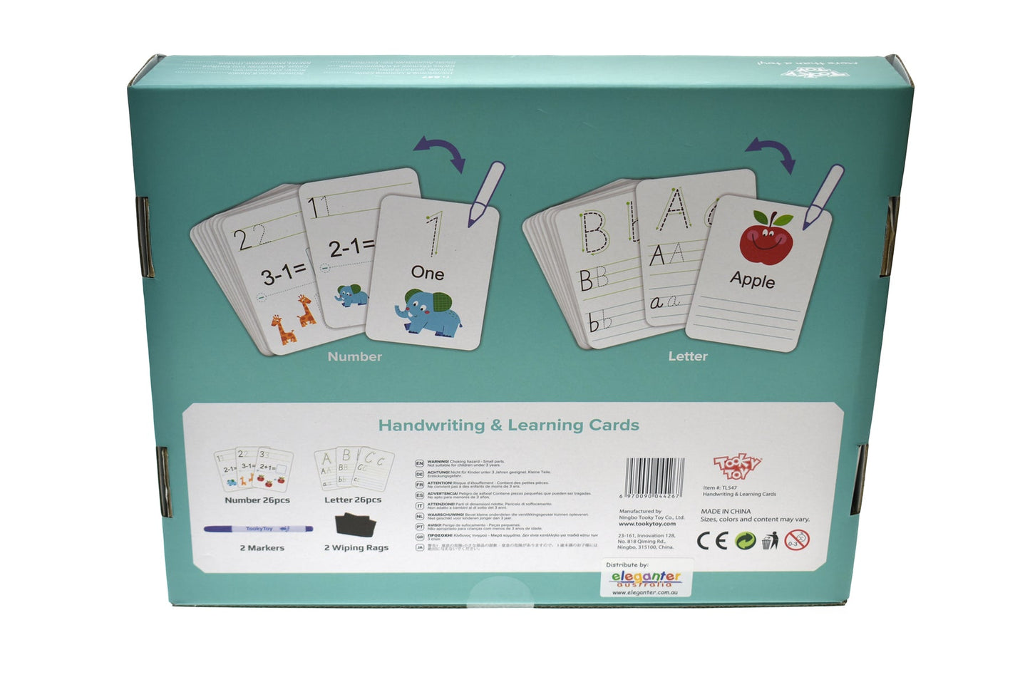 HANDWRITING & LEARNING CARDS - Bamboo Sprout