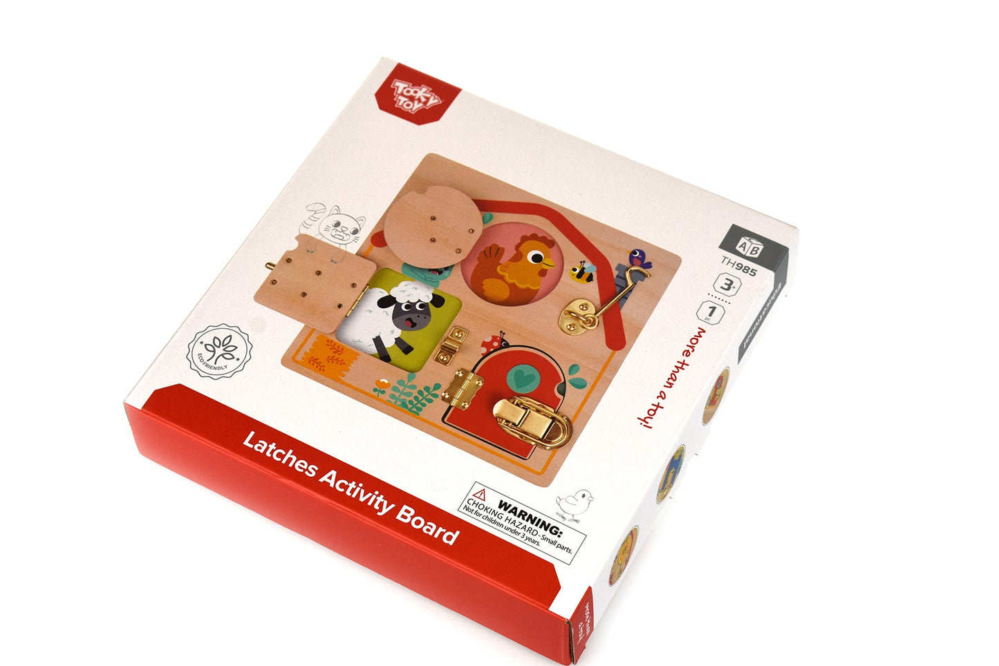 LATCHES ACTIVITY WOODEN PUZZLE BOARD - Bamboo Sprout