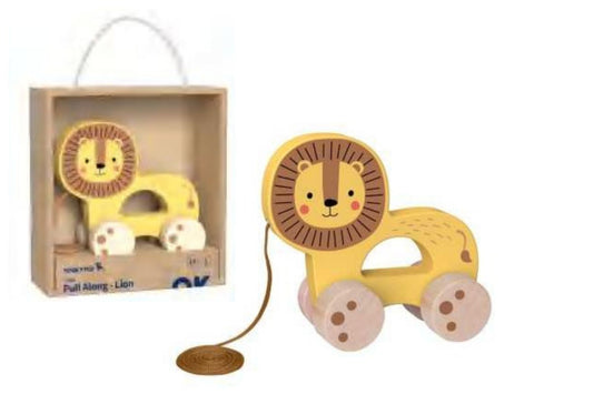 MY FOREST FRIENDS PULL ALONG - LION - Bamboo Sprout
