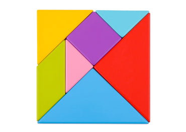 TANGRAM PLAY WOODEN BRAINTEASER PUZZLE - Bamboo Sprout