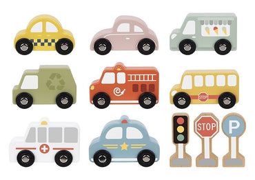 MY FOREST FRIENDS TRANSPORTATION & STREET SIGN SET - Bamboo Sprout