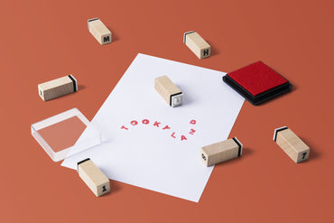 ALPHABET STAMP SET CRAFT KIT - Bamboo Sprout