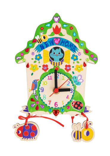 DIY WOODEN CLOCK - CUCKOO SCIENCE & CRAFT KIT - Bamboo Sprout
