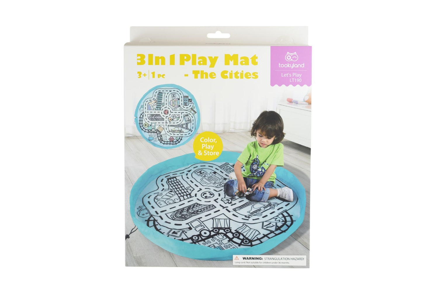 3 IN 1 PLAY MAT - THE CITIES - Bamboo Sprout