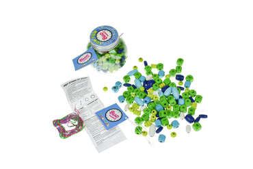YUM YUM BLUE BLIZZARD ALPHABET BEAD CRAFT KIT - Bamboo Sprout