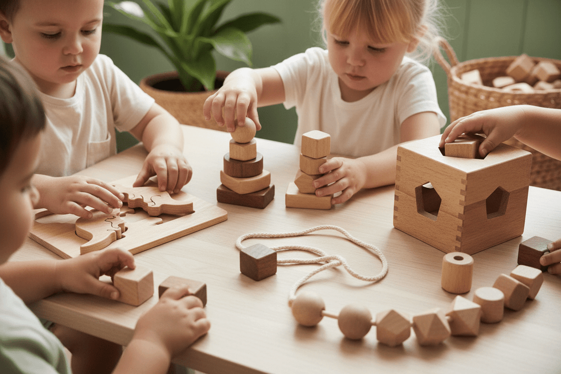 How to Build Fine Motor Skills with Wooden Toys - Bamboo Sprout