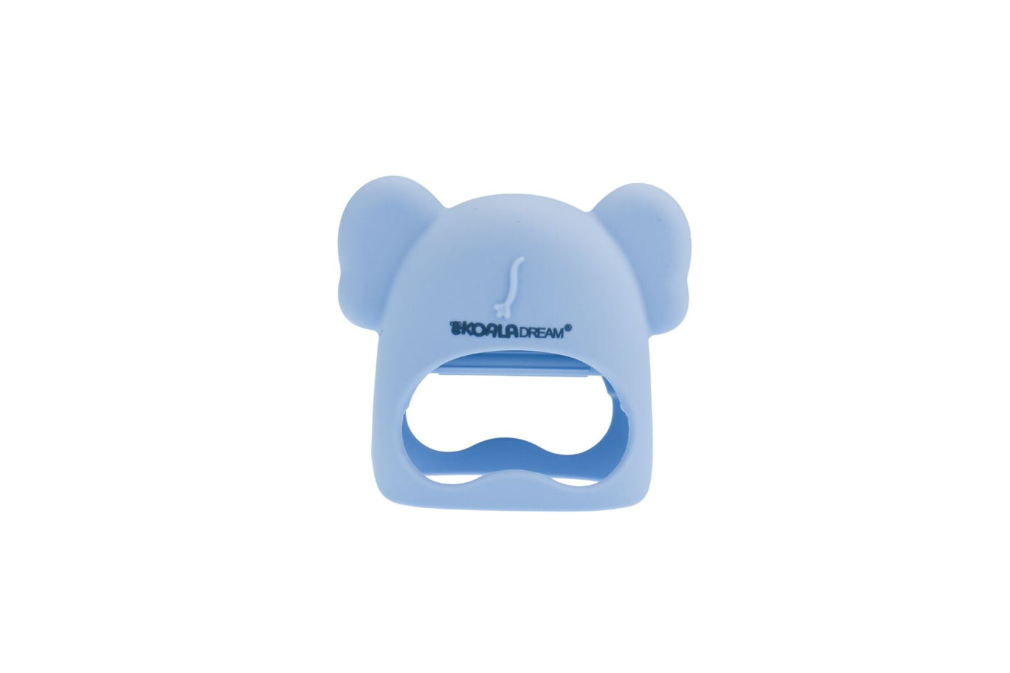 SILICONE KOALA TEETHING MITTEN -BLUE