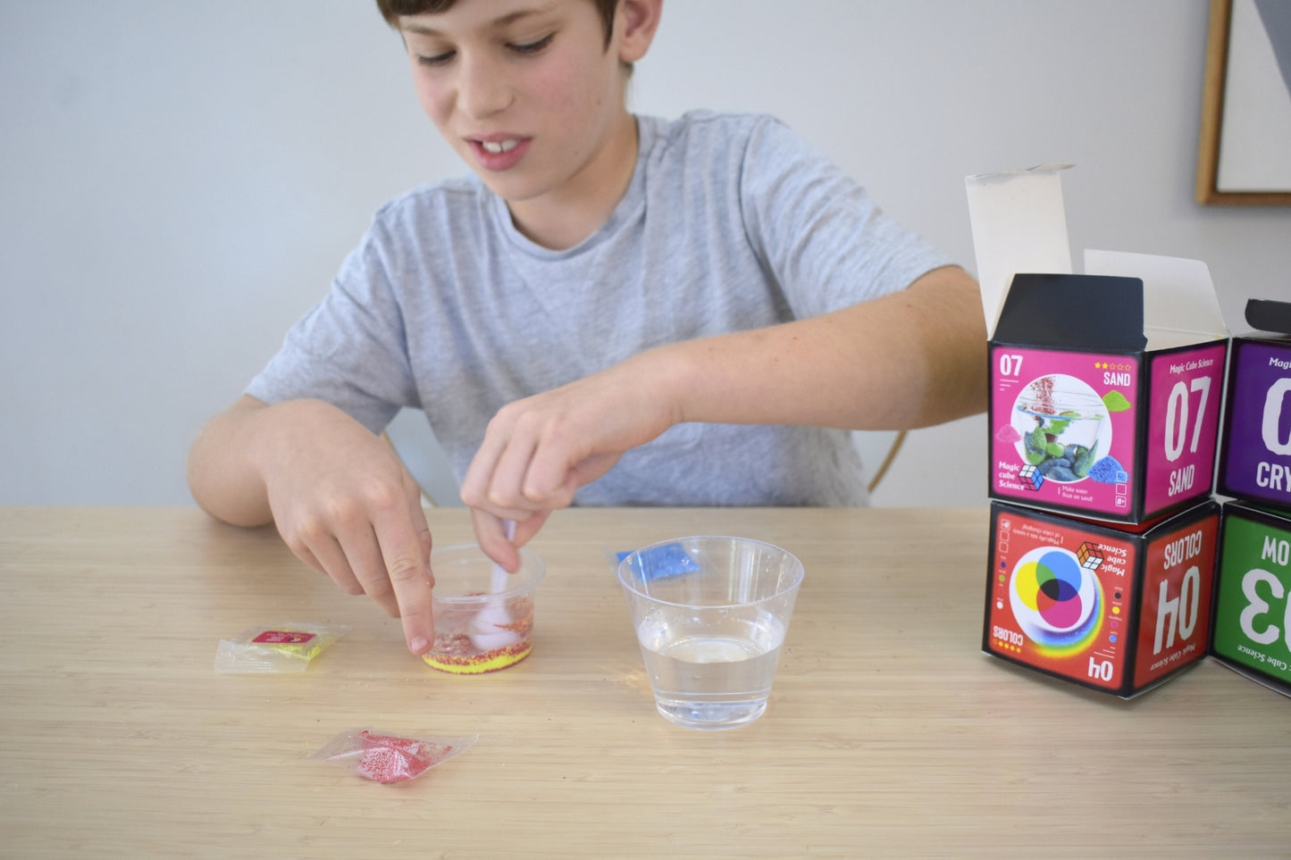 MAGIC CUBE SCIENCE KIT