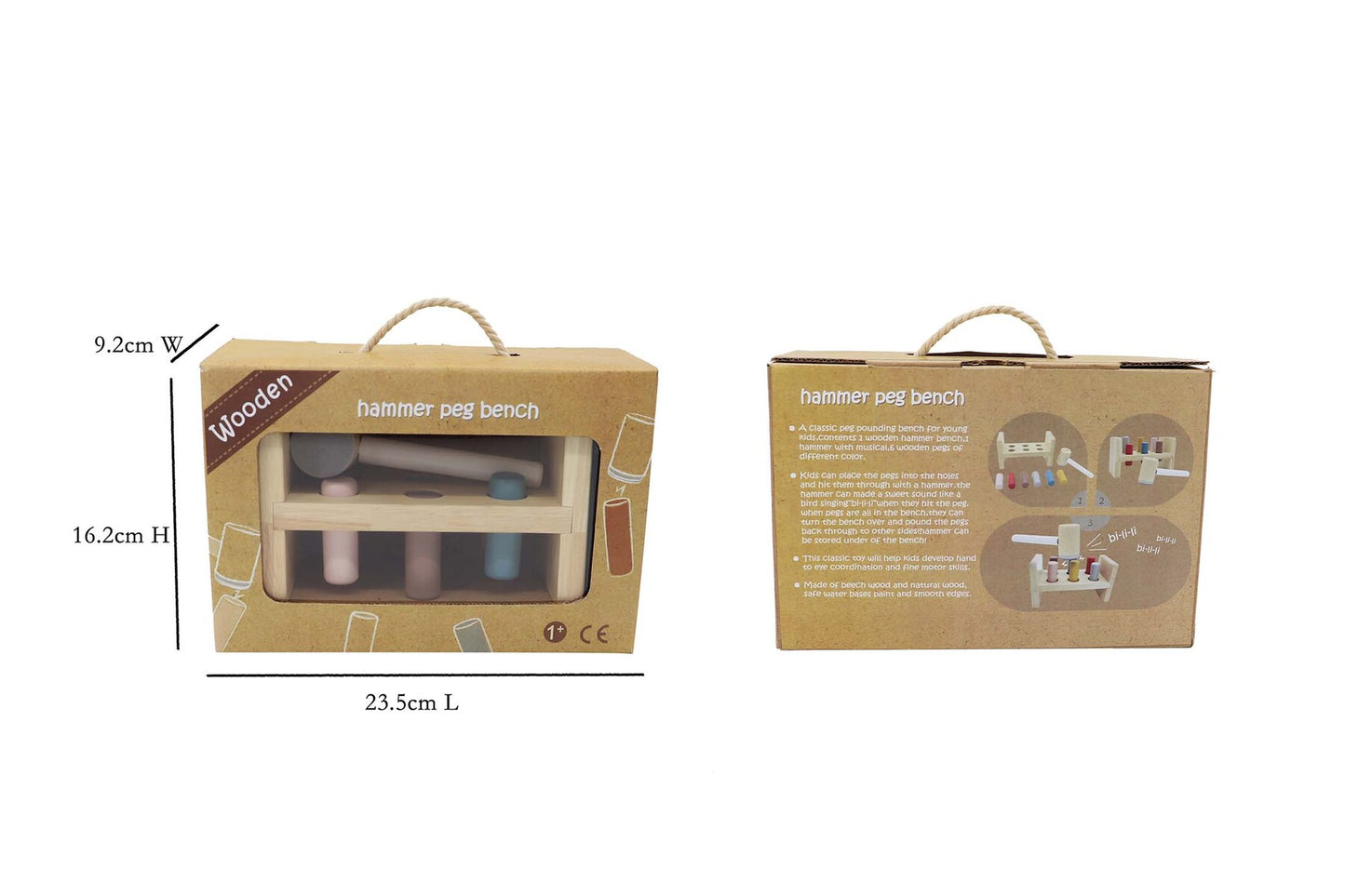 CALM & BREEZY HAMMER BENCH WITH SQUEAKY SOUND