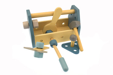 CALM & BREEZY WOODEN TOOLBOX