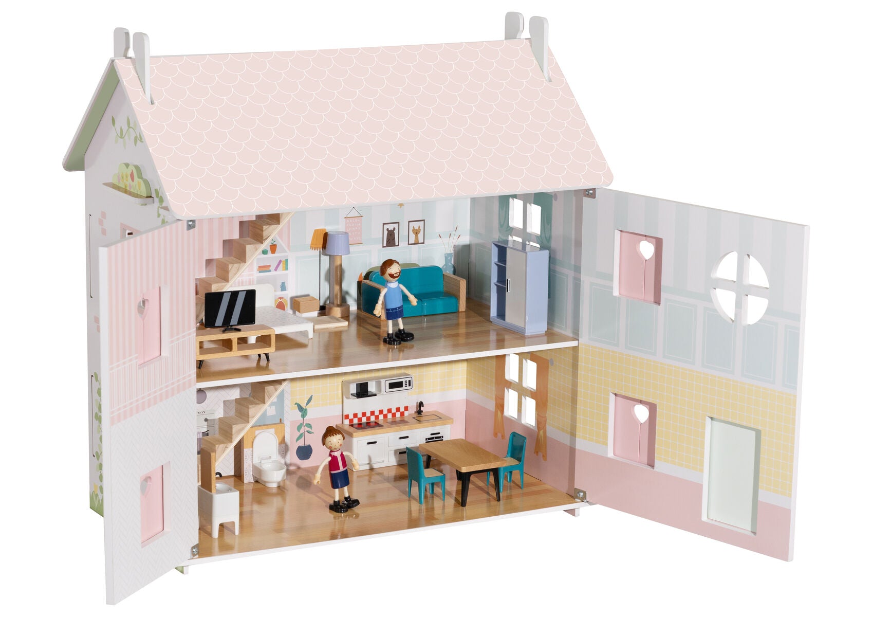 WOODEN DOLL HOUSE