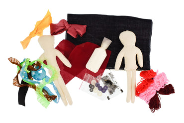 DRESS UP DOLLS CRAFT KIT
