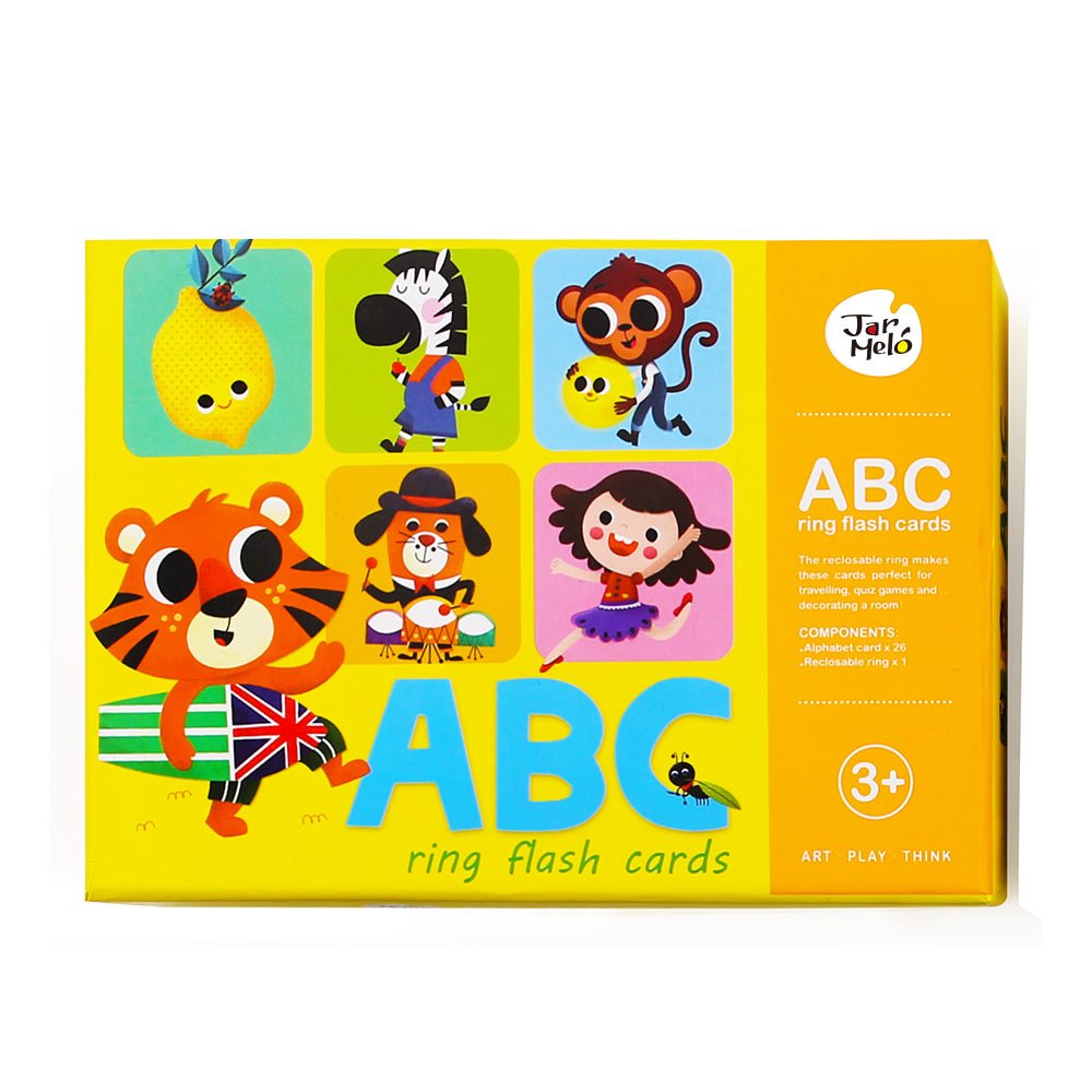 ABC - RING FLASH CARDS - Bamboo Sprout