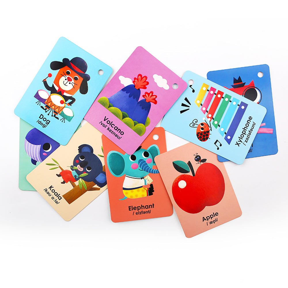 ABC - RING FLASH CARDS - Bamboo Sprout