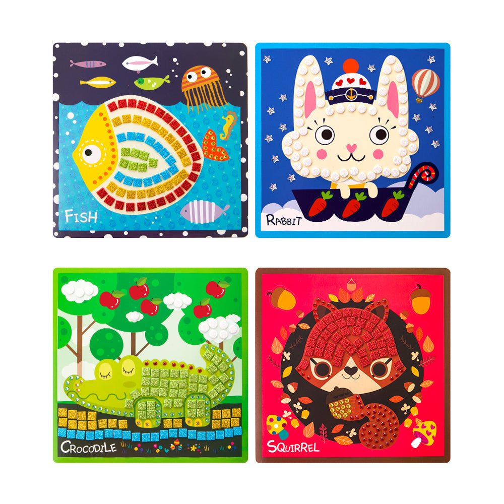 MOSAICS CRAFT KIT - ANIMAL HOMELAND - Bamboo Sprout