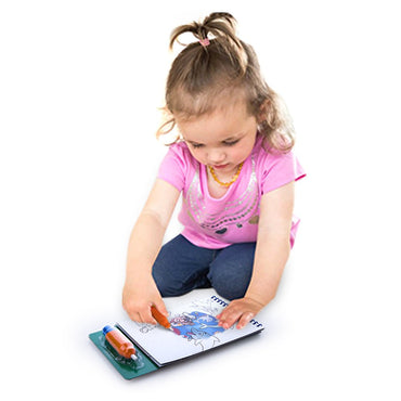 MAGIC WATER COLOURING PAD - ANIMAL KINGDOM - Bamboo Sprout