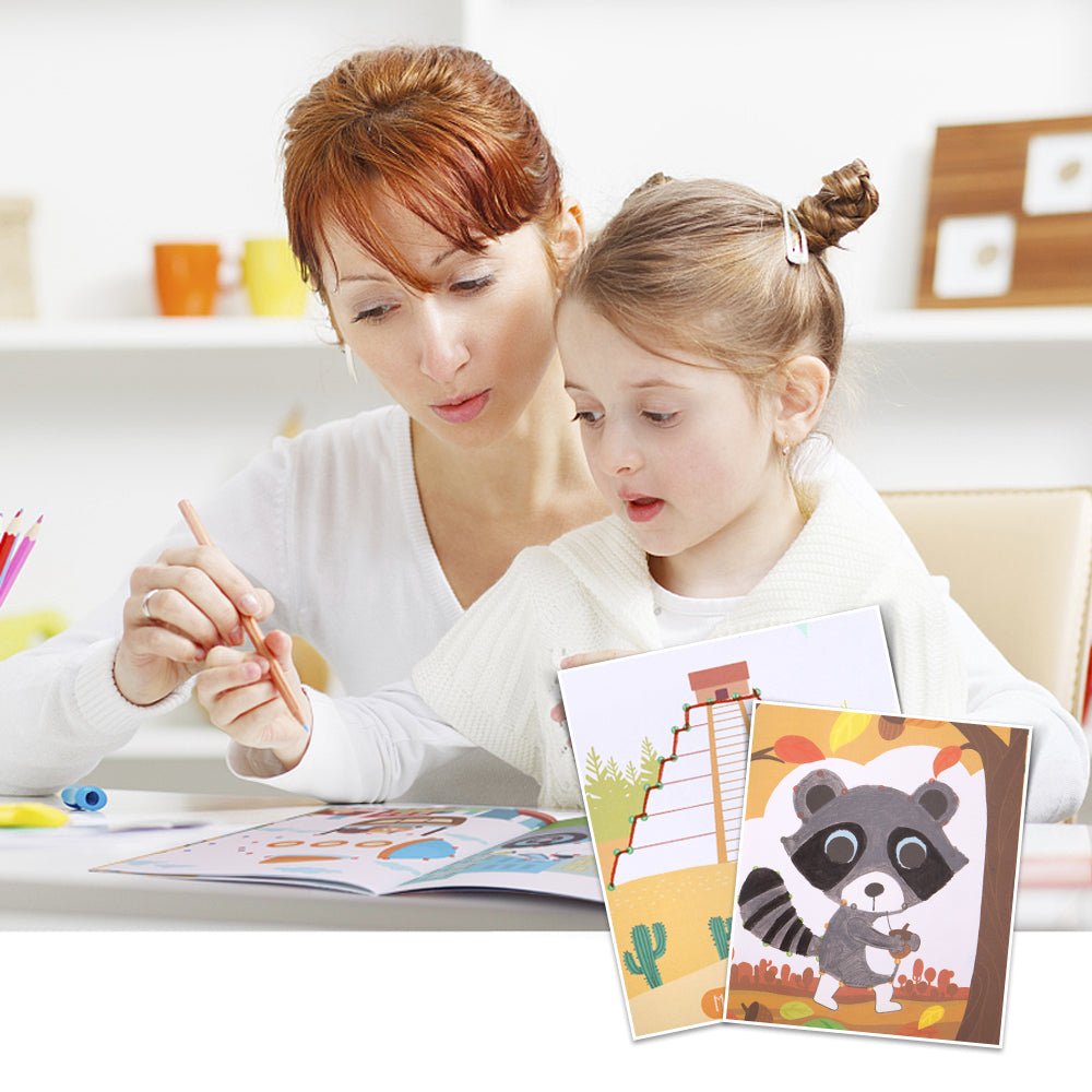 BULK 3 DOT - TO - DOT ANIMALS/COLOURING/DRAWING BOOKS - Bamboo Sprout