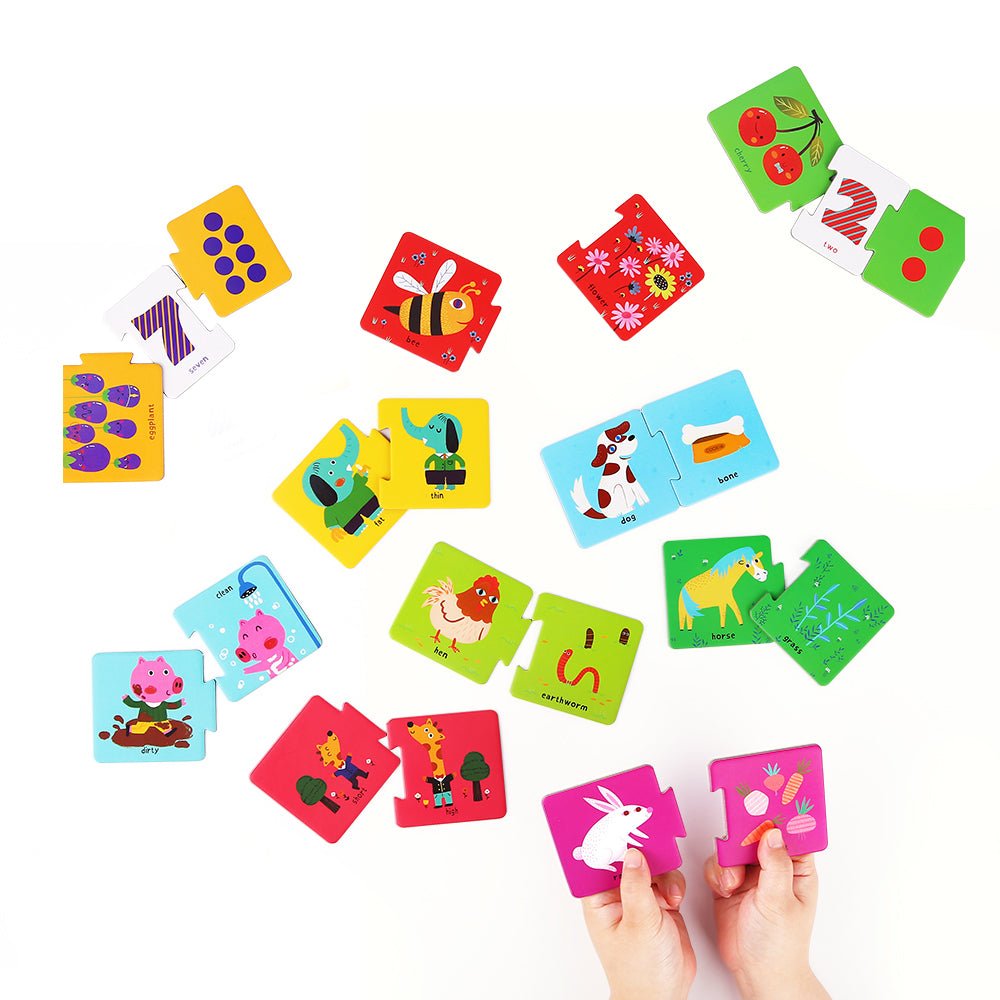 FIRST PUZZLE - MATCH AND COUNT GAME - Bamboo Sprout