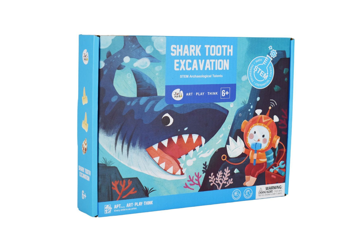 FOSSILS EXCAVATION KIT - SHARK - Bamboo Sprout