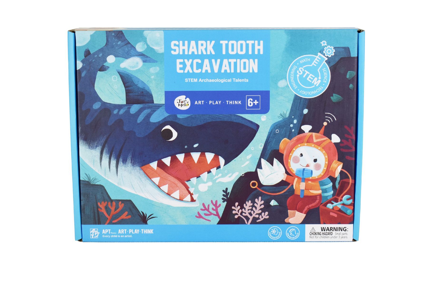 FOSSILS EXCAVATION KIT - SHARK - Bamboo Sprout