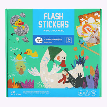 THE UGLY DUCKLING FLASH STICKERS CRAFT KIT - Bamboo Sprout