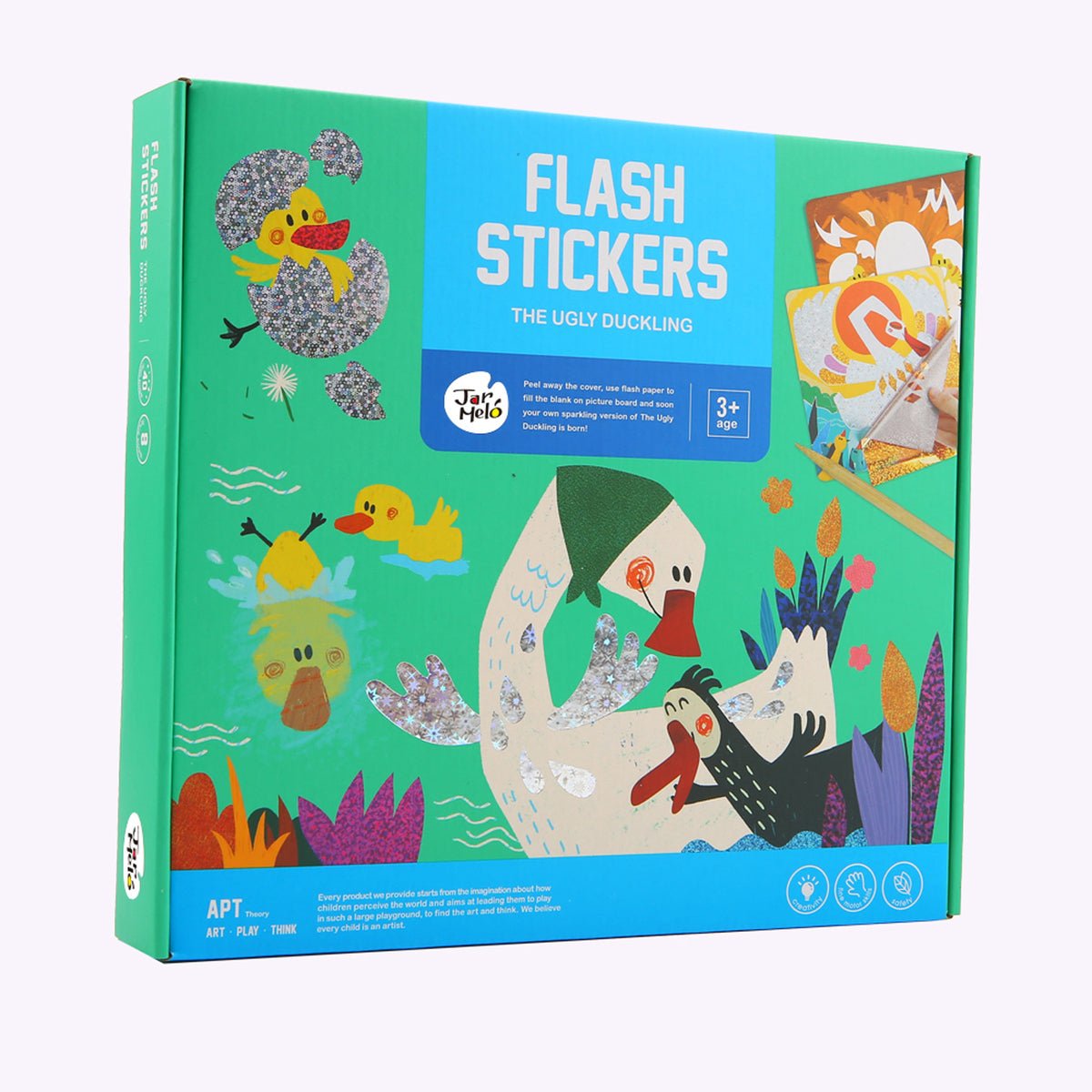 THE UGLY DUCKLING FLASH STICKERS CRAFT KIT - Bamboo Sprout