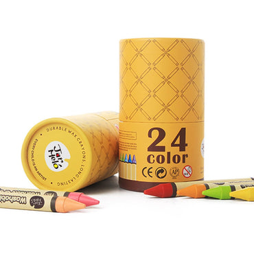 WASHABLE CRAYONS - 24 COLOURS - Bamboo Sprout