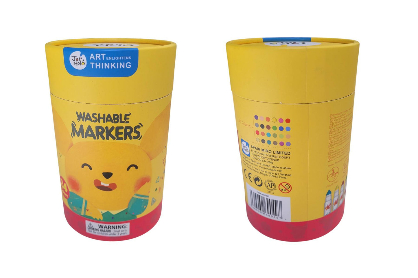 WASHABLE MARKERS - BABY ROO 24 COLOURS - Bamboo Sprout