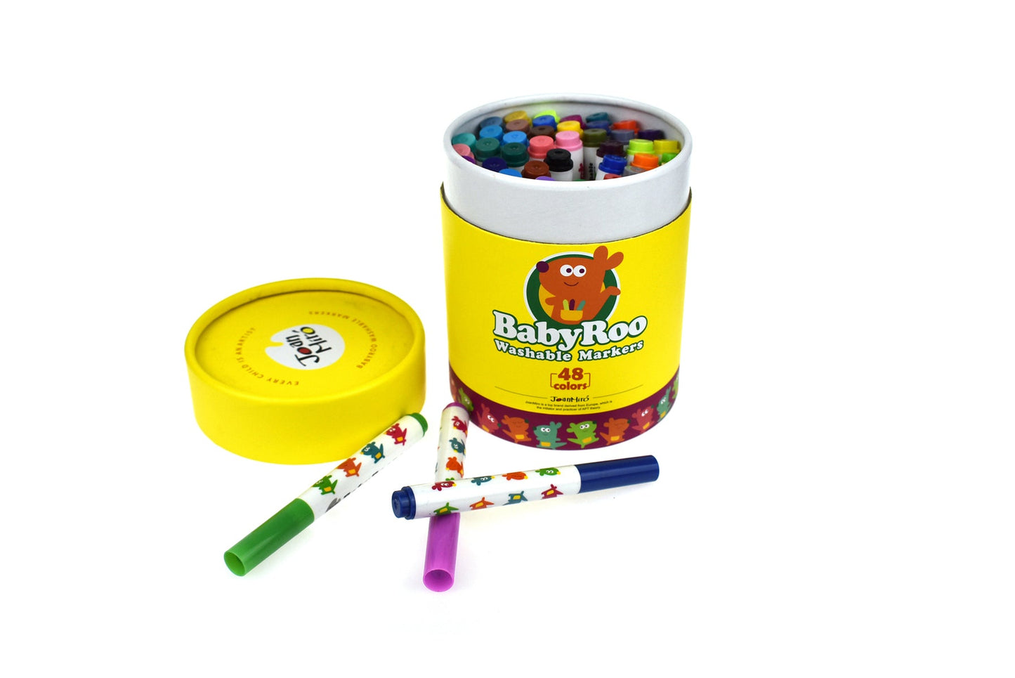WASHABLE MARKERS - BABY ROO 48 COLORS - Bamboo Sprout