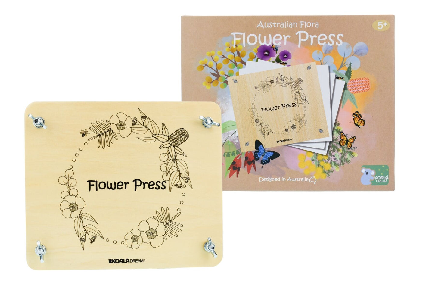 AUSTRALIAN FLORA FLOWER PRESS CRAFT KIT - Bamboo Sprout