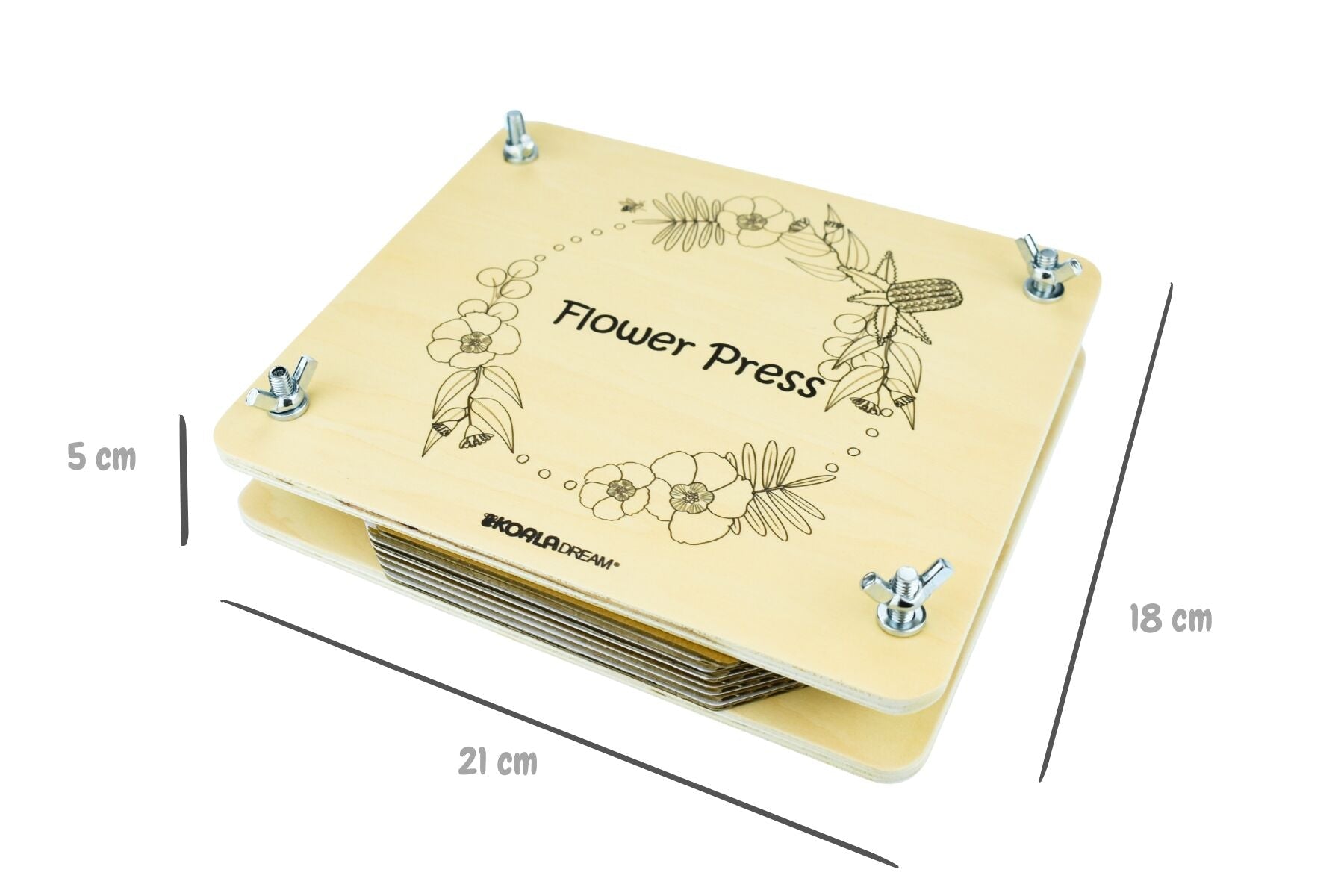 AUSTRALIAN FLORA FLOWER PRESS CRAFT KIT - Bamboo Sprout