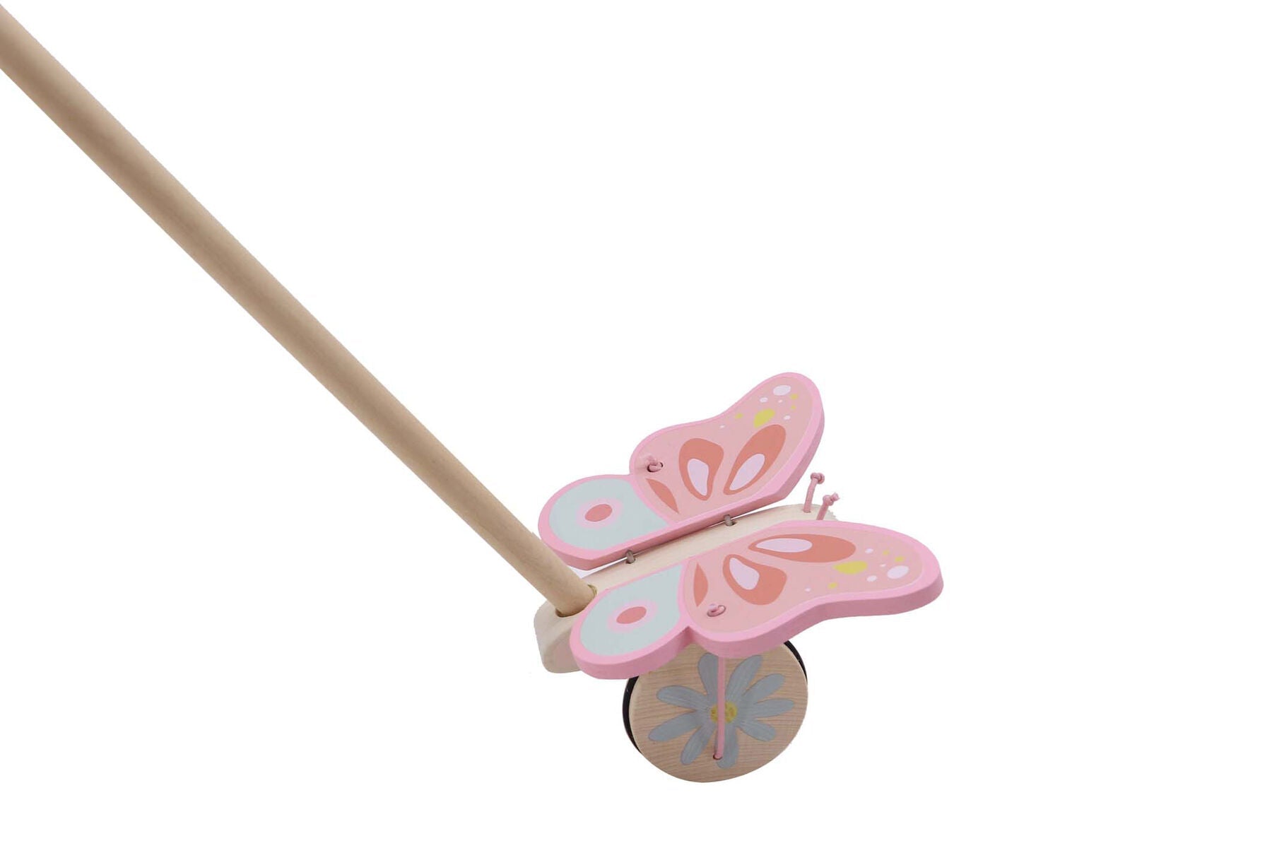 WOODEN BUTTERFLY PUSH A LONG - Bamboo Sprout