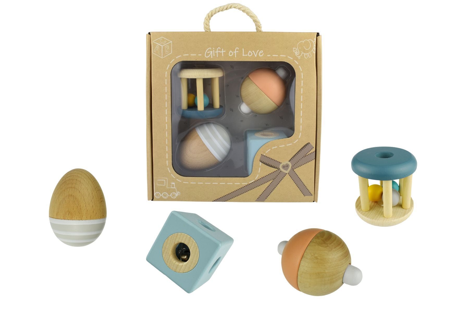 CALM & BREEZY BABY GIFT MUSIC SET - Bamboo Sprout