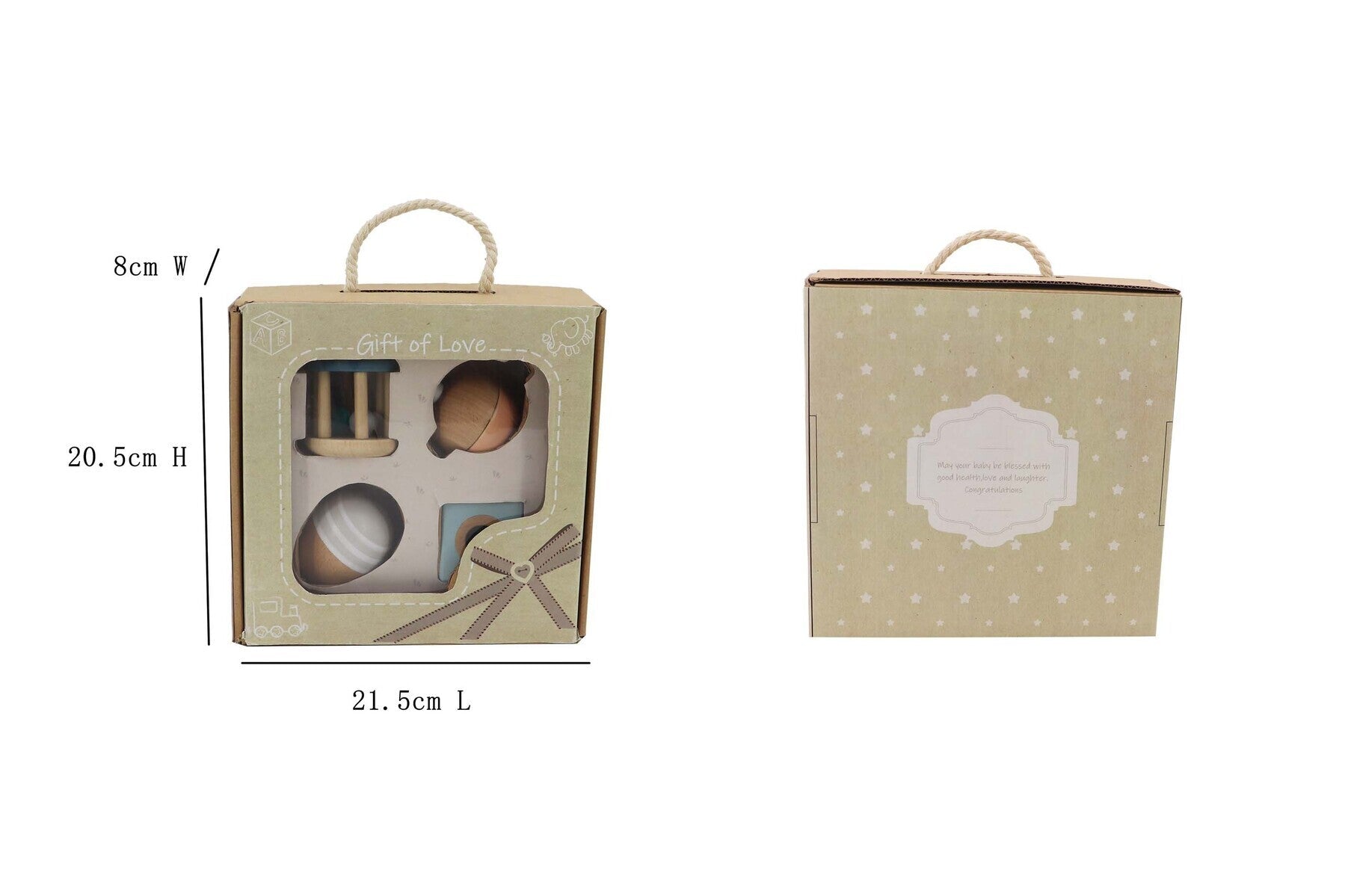 CALM & BREEZY BABY GIFT MUSIC SET - Bamboo Sprout