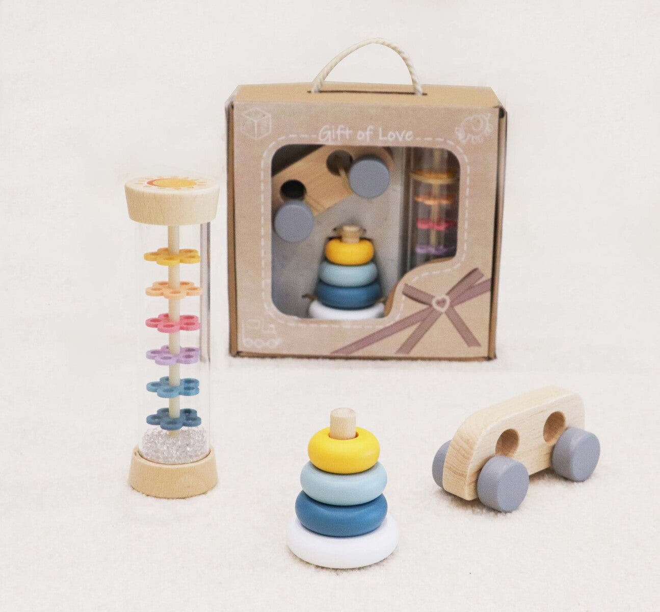 CALM & BREEZY BABY GIFT SET - Bamboo Sprout