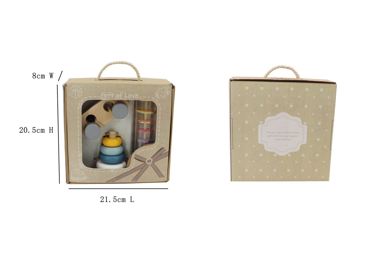 CALM & BREEZY BABY GIFT SET - Bamboo Sprout