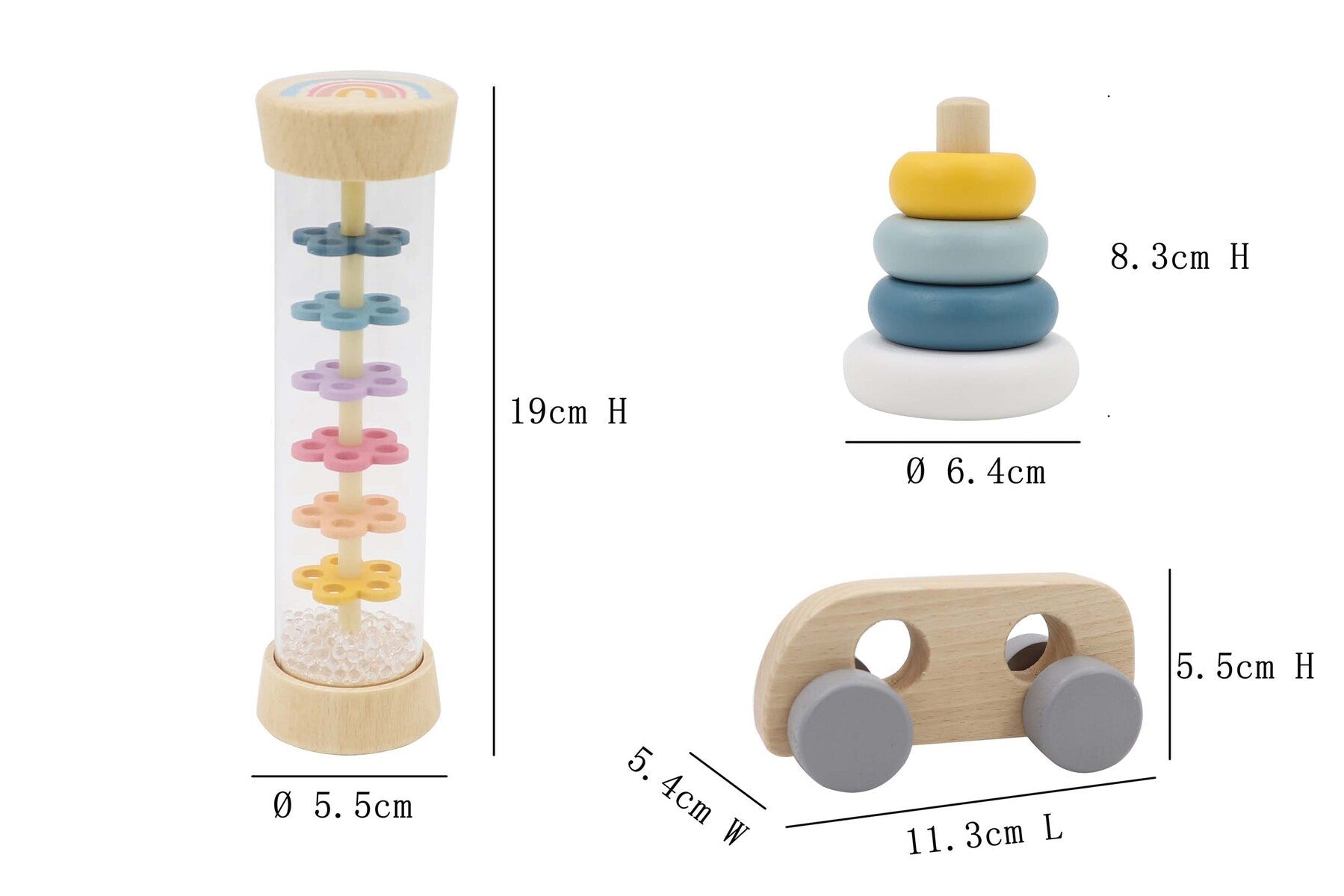CALM & BREEZY BABY GIFT SET - Bamboo Sprout
