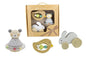 CALM & BREEZY BABY GIFT SET BUNNY BIRD BEAR 3PCS - Bamboo Sprout