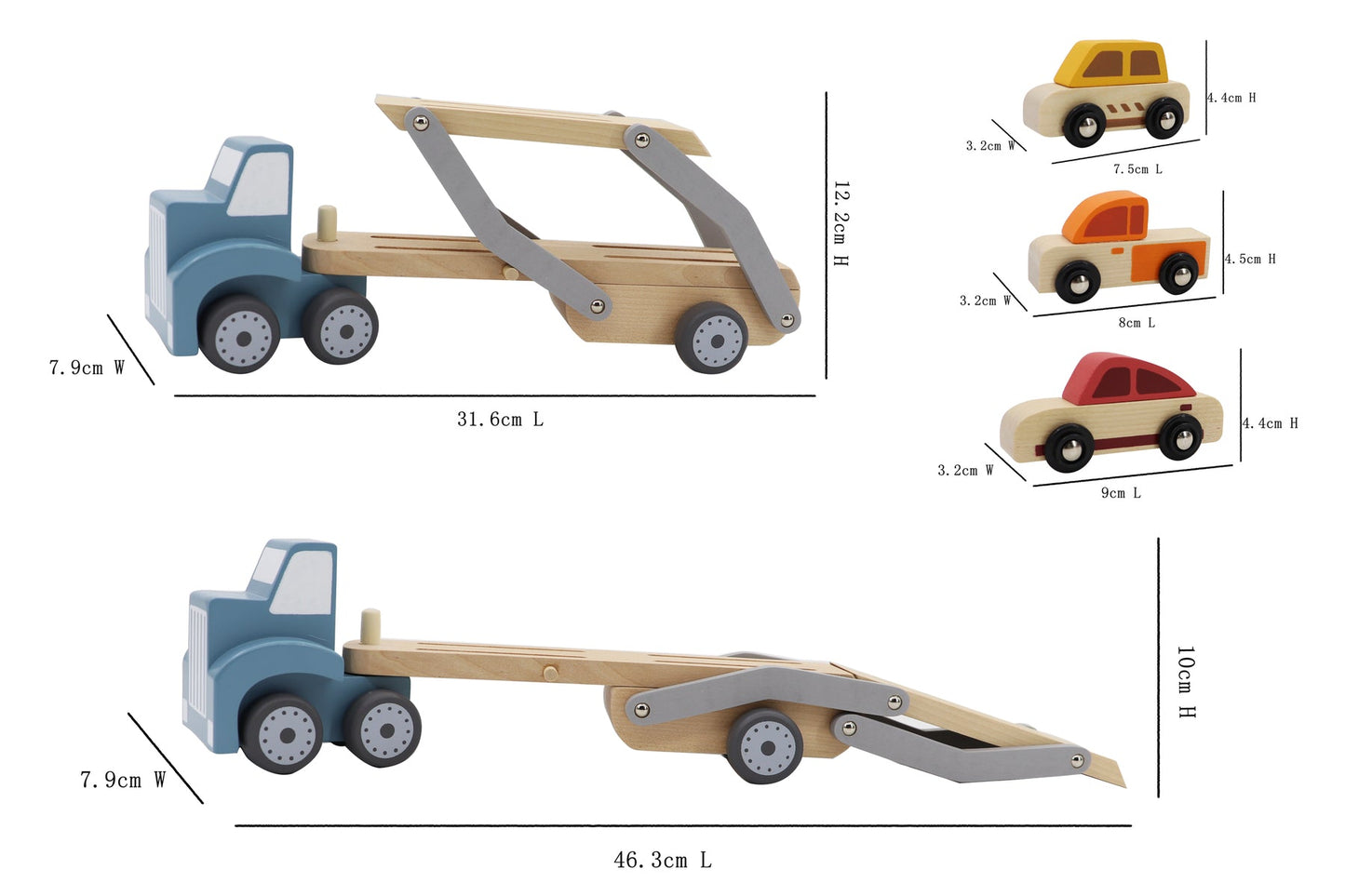 CALM & BREEZY CAR CARRIER - Bamboo Sprout