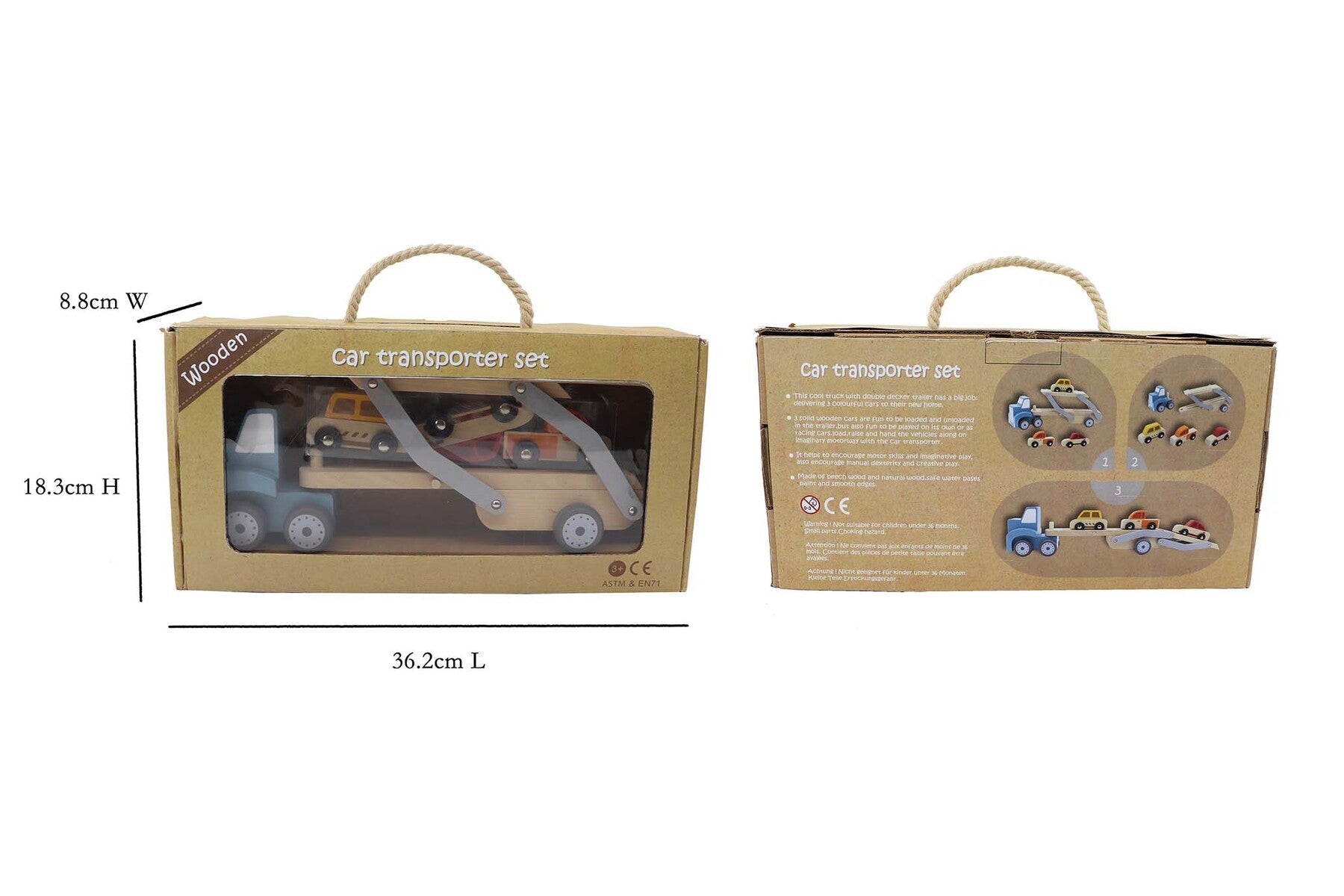 CALM & BREEZY CAR CARRIER - Bamboo Sprout