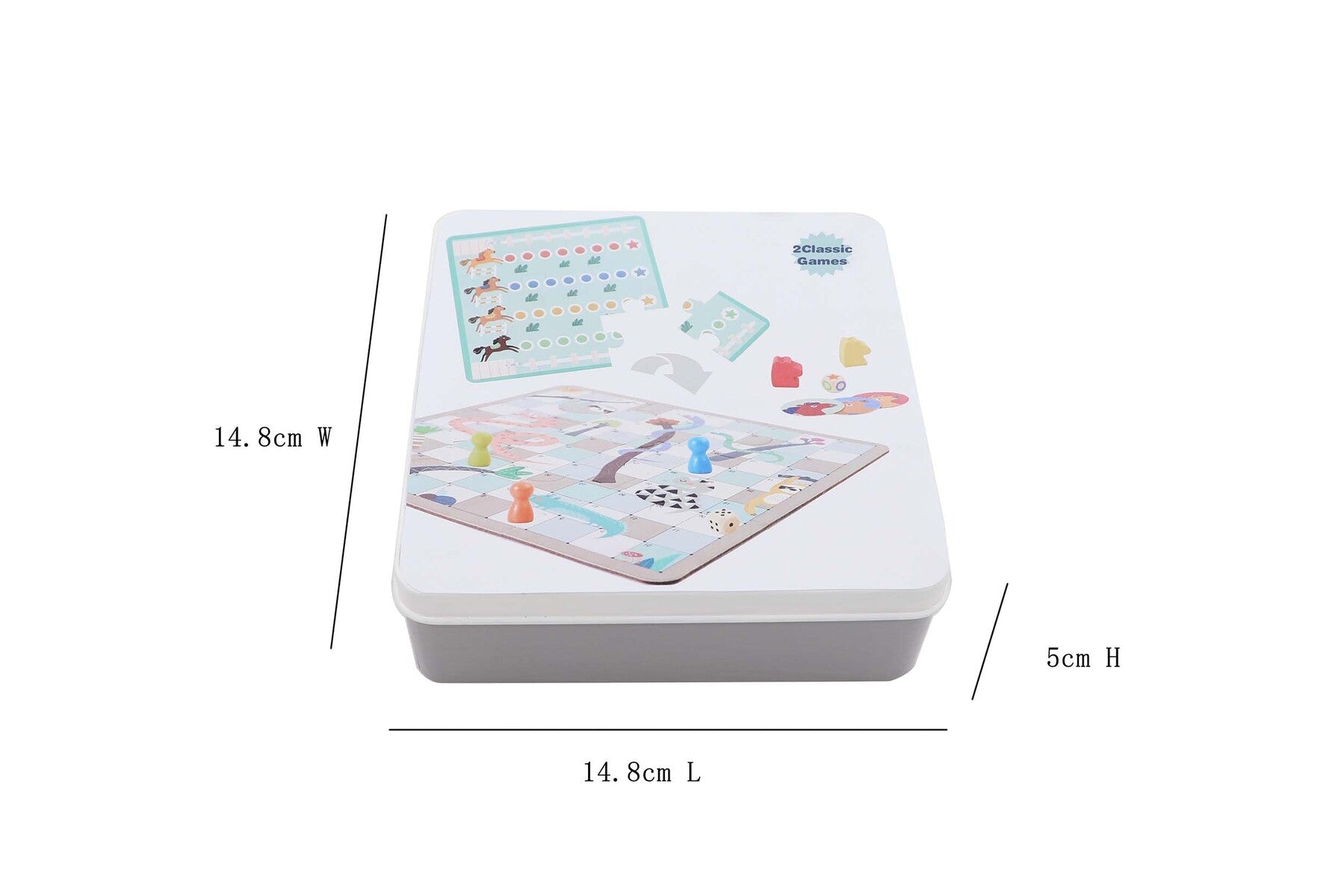 CALM & BREEZY CONNECTOR DISK IN TIN BOX - Bamboo Sprout