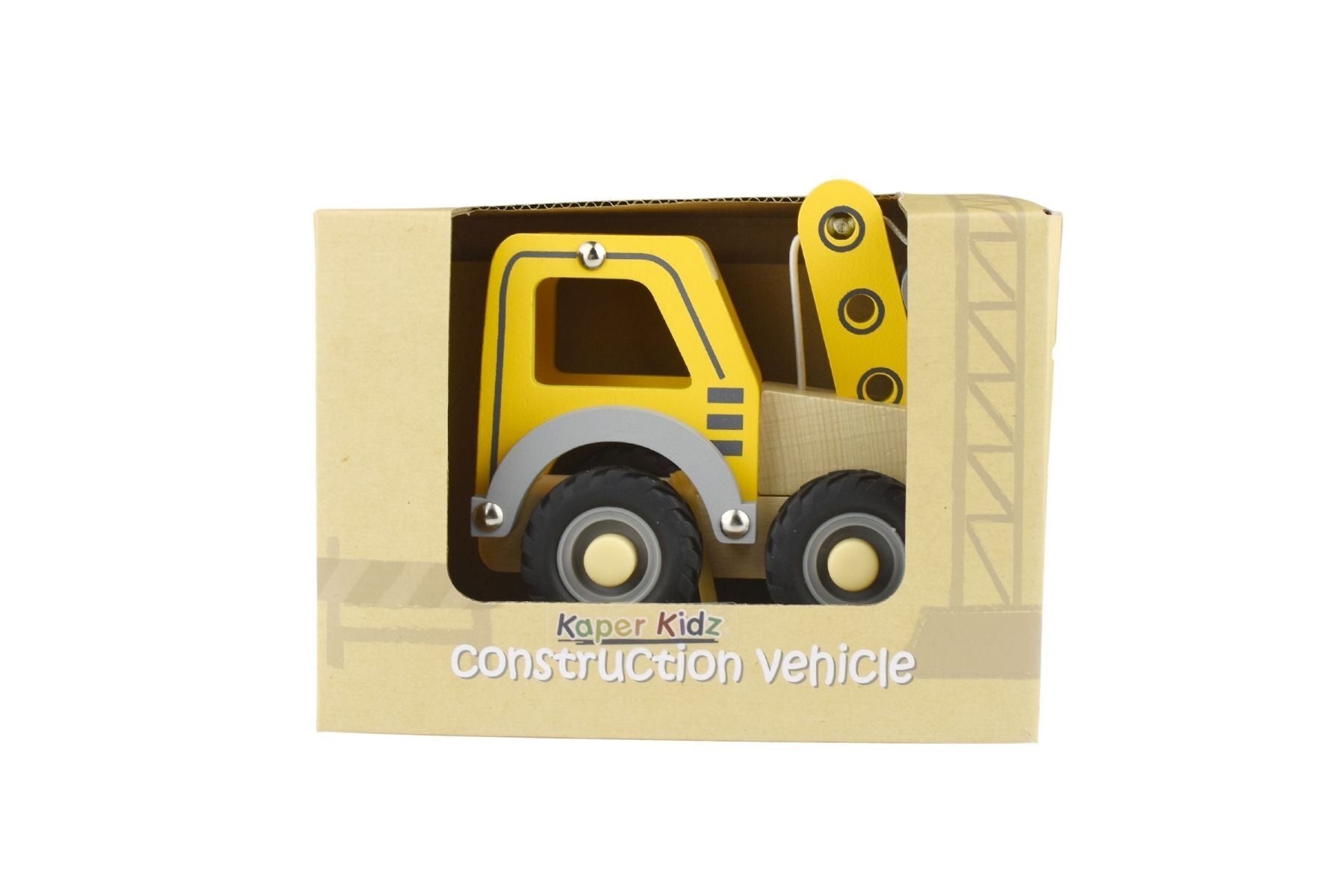 Kaper Kidz Calm & Breezy Crane toy with soft fabric and colorful design, perfect for young children.