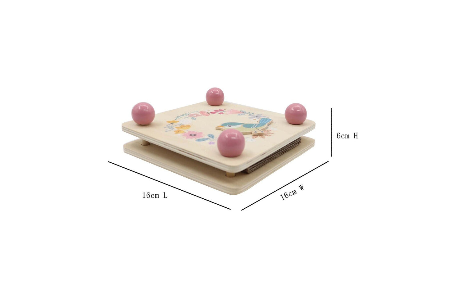 CALM & BREEZY FLOWER PRESS ECHIDNA CRAFT KIT - Bamboo Sprout