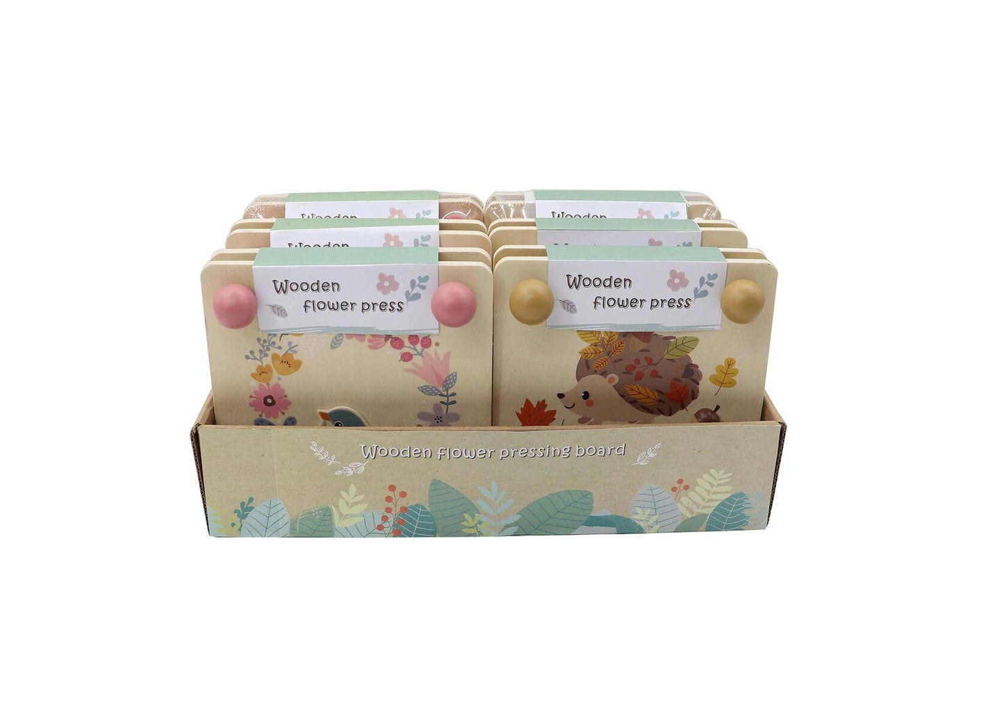 CALM & BREEZY FLOWER PRESS ECHIDNA CRAFT KIT - Bamboo Sprout