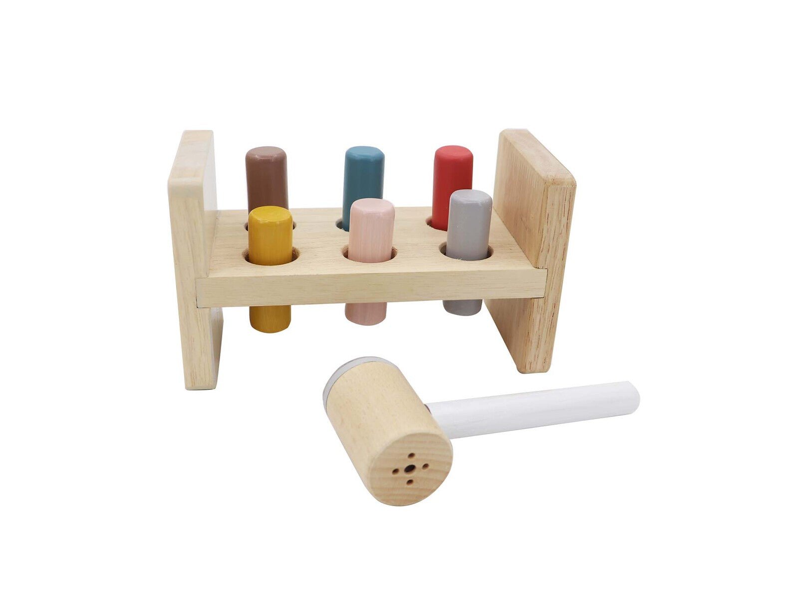 CALM & BREEZY HAMMER BENCH WITH SQUEAKY SOUND - Bamboo Sprout