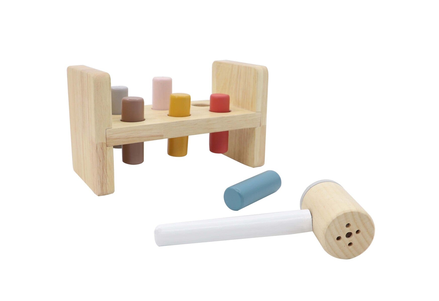 CALM & BREEZY HAMMER BENCH WITH SQUEAKY SOUND - Bamboo Sprout