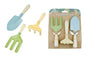 CALM & BREEZY KIDS GARDEN TOOL 3PCS SET BLUE - Bamboo Sprout