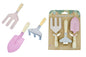 CALM & BREEZY KIDS GARDEN TOOL 3PCS SET PINK - Bamboo Sprout