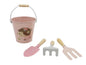 CALM & BREEZY KIDS GARDEN TOOL 4PCS SET PINK - Bamboo Sprout