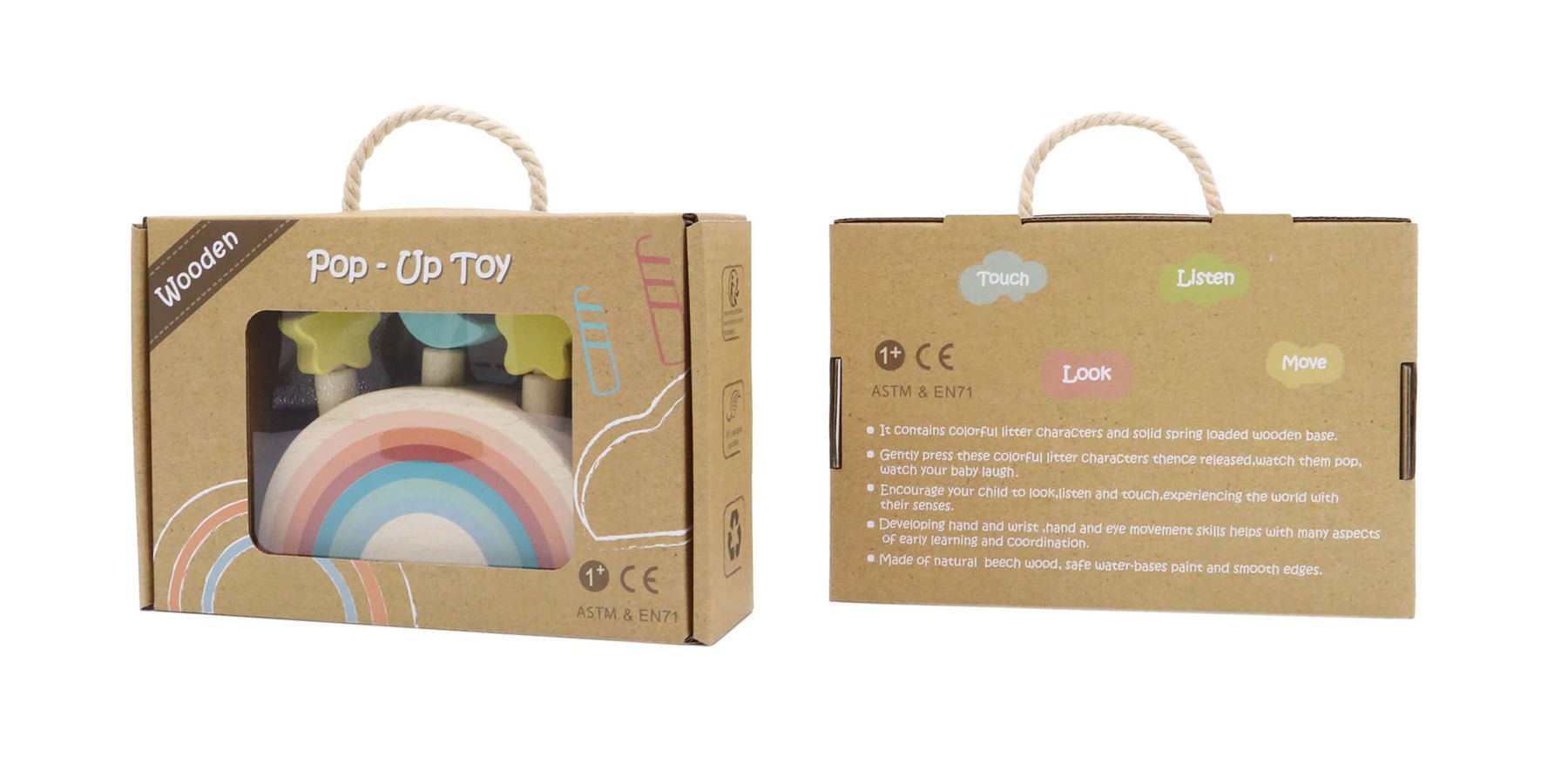 CALM & BREEZY POP UP TOY CANDY - Bamboo Sprout